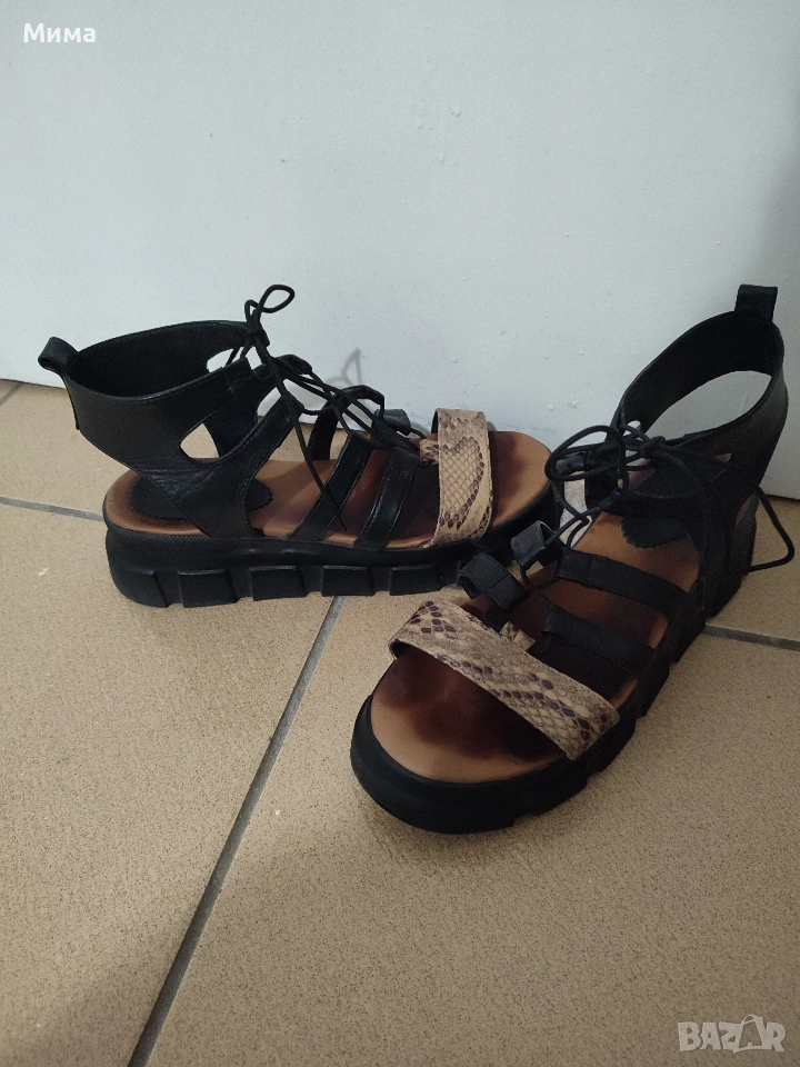 Сандали естествена кожа , снимка 1
