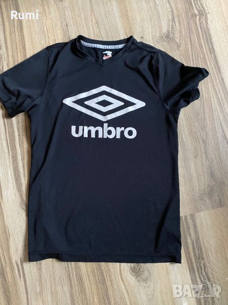 Оригинална черна тениска Umbro ! S, снимка 1