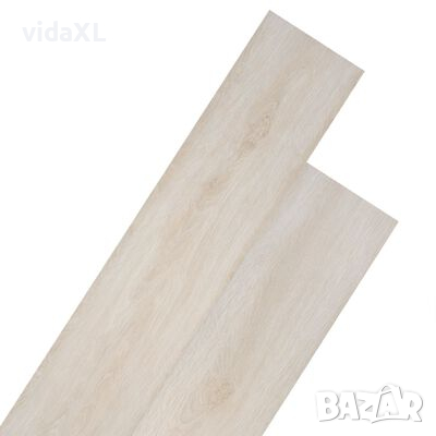 vidaXL Самозалепващи подови дъски от PVC 5,02 м² 2 мм цвят бял дъб(SKU:245172, снимка 1
