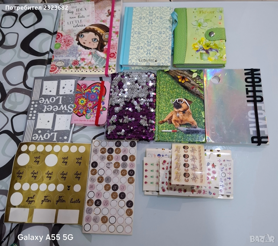 продавам тефтери и тетрадки , снимка 1