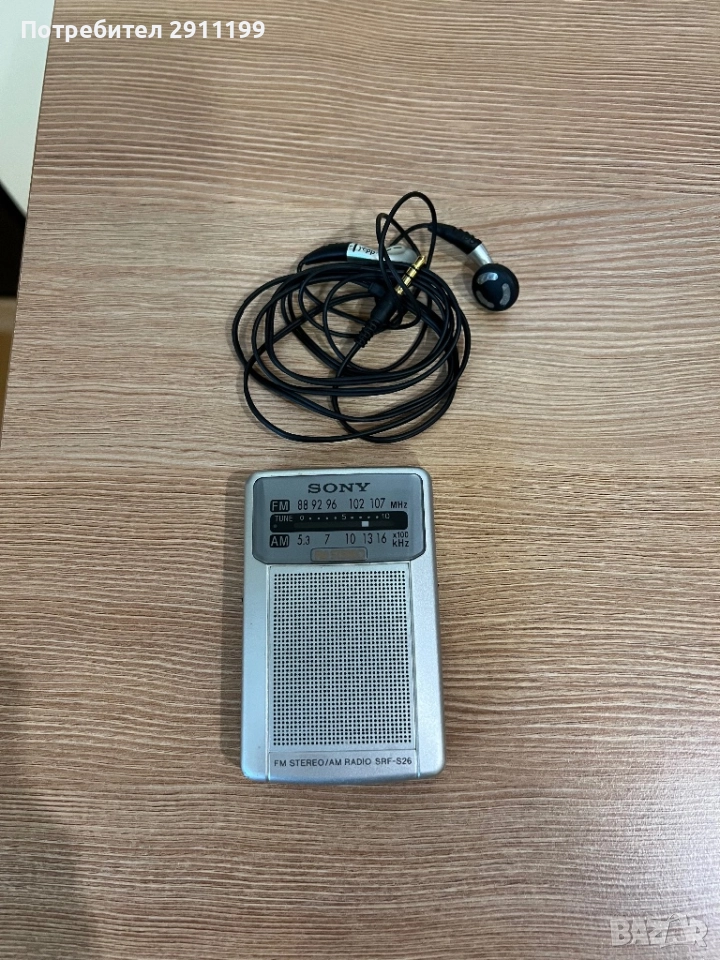 Мини радио Sony, снимка 1