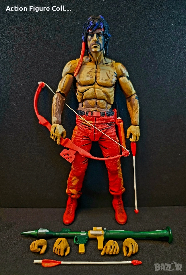 NECA Video Game Rambo, снимка 1