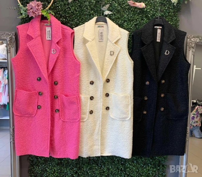 дълъг елек от букле , снимка 1