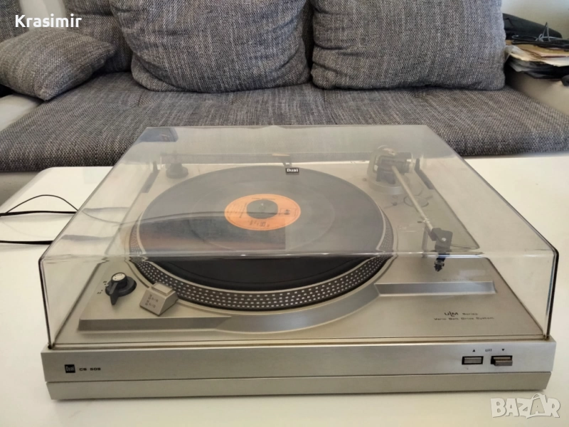 Dual CS-508 – грамофон с ремъчно задвижване, снимка 1