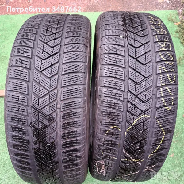 245 50 20 PIRELLI 2бр зимни дот 2021г , снимка 1