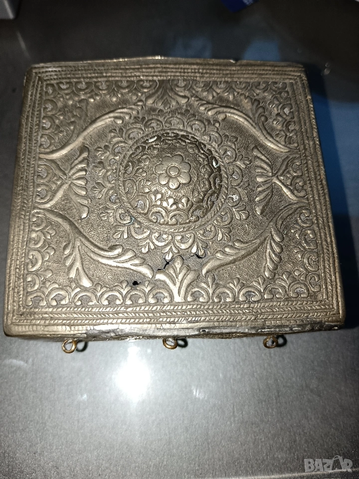 Продавам стар Османски сребърен фишеклък, снимка 1