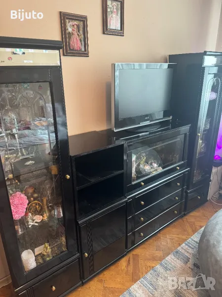 Холна секция на модули обща дължина 4м-7 бр модула-естествено дърво, снимка 1