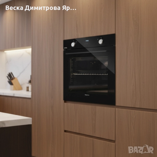 Вградена многофункционална фурна Taurus HM978BKD – 78 л, 3100 W, WaterSteam Clean, клас A, снимка 1