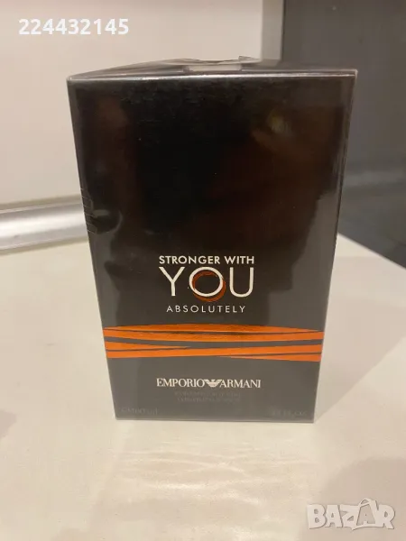 Armani Stronger With You Absolutely 100ml EDP Barcod , снимка 1