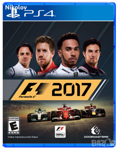 F1 2017 PS4 (Съвместима с PS5), снимка 1