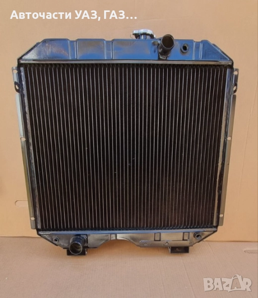 РАДИАТОР ВОДЕН ГАЗ-66 З-РЕДОВ АЛУМИН, снимка 1