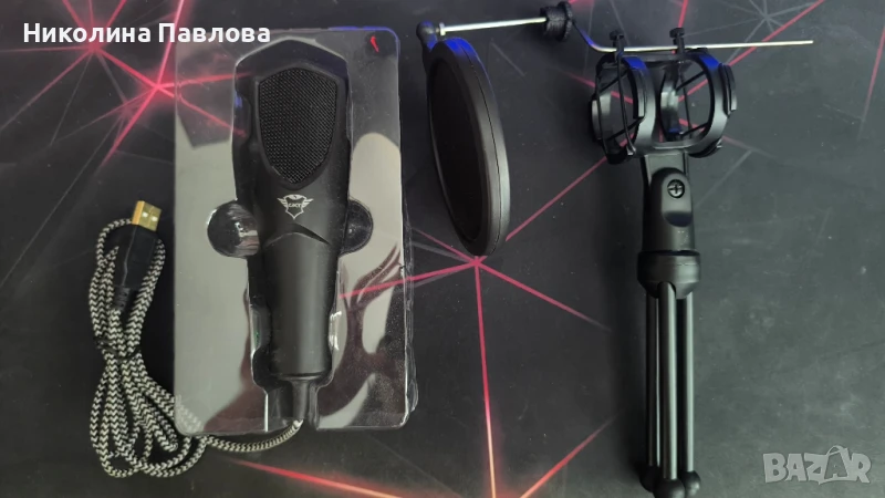 Микрофон Trust Gaming Mantis GTX232, снимка 1