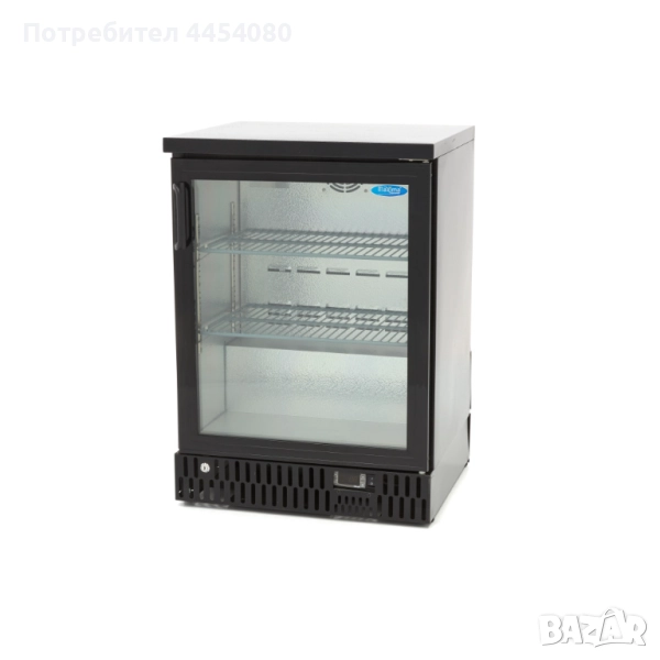 Вертикална хладилна витрина 142 литра, снимка 1