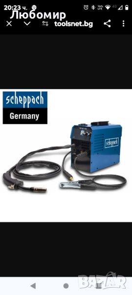 Заваръчен апарат Scheppach WSE4000-Multi , снимка 1