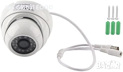 AMICO 1080p външна куполна камера 4-в-1 AHD IP66, снимка 1