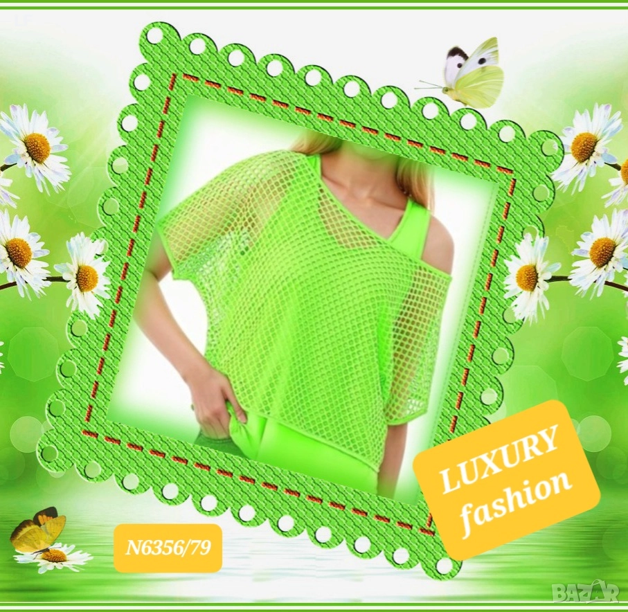 Дамски блузи с къс ръкав, снимка 1