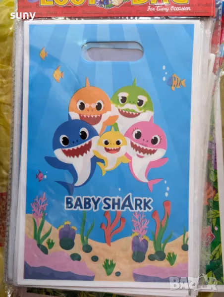 Найлонови торбички Baby Shark, снимка 1