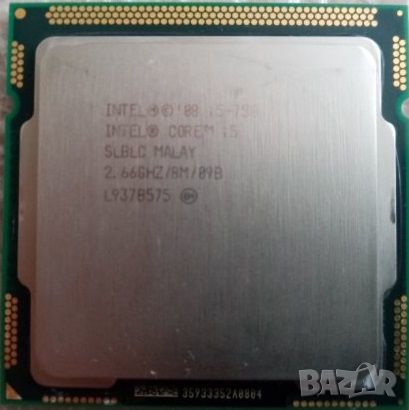 Продавам процесор Intel Core i5-750 @ 2.67GHz  Socket 1156, снимка 1