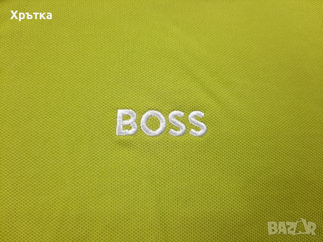 Hugo Boss Paule - Оригинална мъжка тениска с яка, снимка 5 - Тениски - 54151440