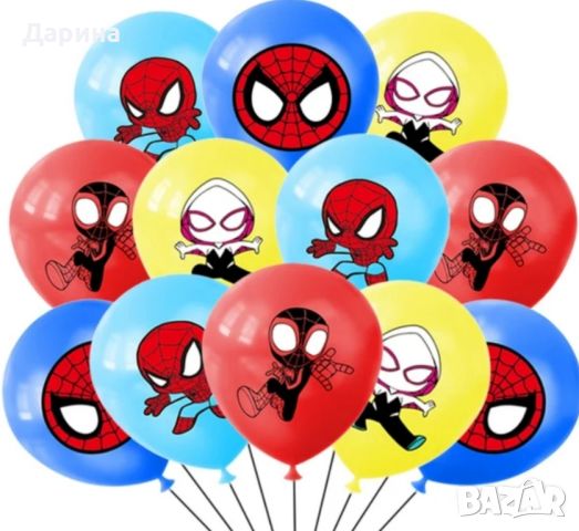 Парти сет балони Спайдърмен , снимка 11 - Други - 40317474
