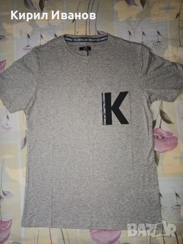 Оригинална тениска на Karl Lagerfeld, M-L, снимка 1 - Тениски - 38566879