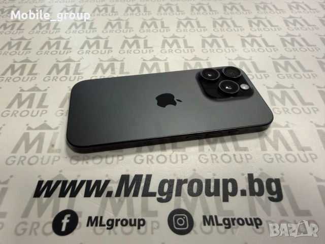 #MLgroup предлага iPhone 16 Pro 128GB Black 97%, втора употреба, снимка 3 - Apple iPhone - 53643871