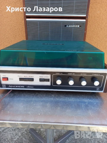 Грамофон Акорд Стерео , снимка 5 - Грамофони - 51392231