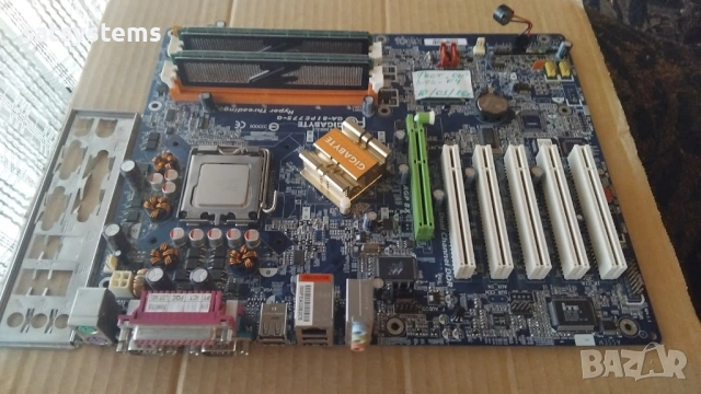 Дънна платка Gigabyte GA-8iPE775-G Socket 775 CPU+FAN+RAM, снимка 2 - Дънни платки - 53055470
