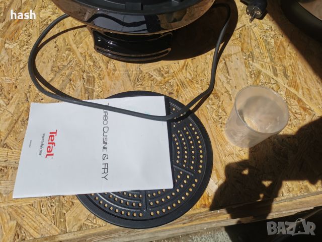 Tefal Turbo Cuisine & Fry, 7,6 л електрическа тенджера под налягане с капак за въздушен фритюрник, п, снимка 12 - Други - 45267474