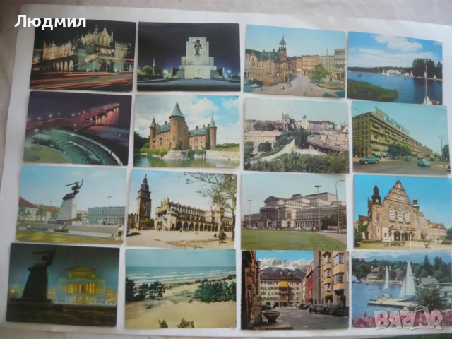 стари пощенски картички с изгледи от много страни, снимка 3 - Колекции - 50517527