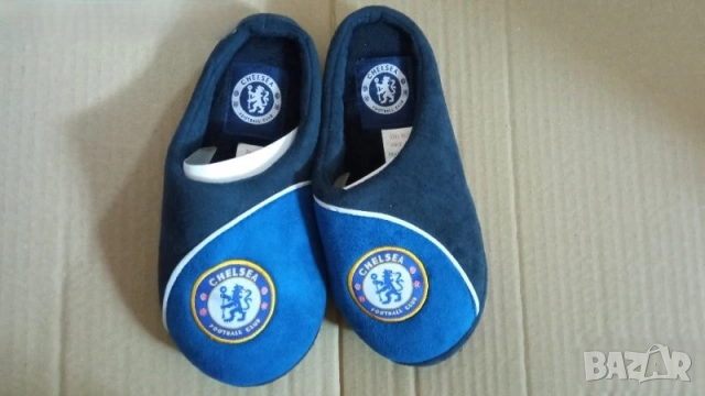 детски домашни чехли Chelsea football челси и Manchester united манчестер юнаитед размер 35-36 