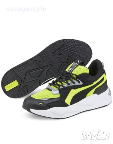 Мъжки маратонки PUMA Rs-Z Molded Shoes Black/Yellow, снимка 3 - Маратонки - 46035570