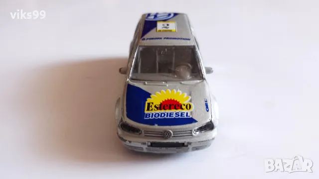 Bburago Volkswagen Golf IV '98 Rally MADE IN ITALY 1:43, снимка 6 - Колекции - 48681784