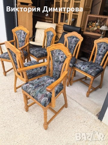 Комплект от 6 трапезни стола , снимка 11 - Столове - 52203886