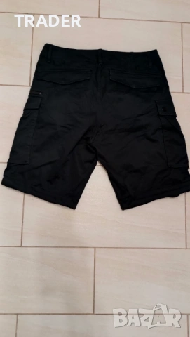 къси гащи панталони армейски бермуди G-STAR Raw Denim  черни, снимка 3 - Къси панталони - 35182855