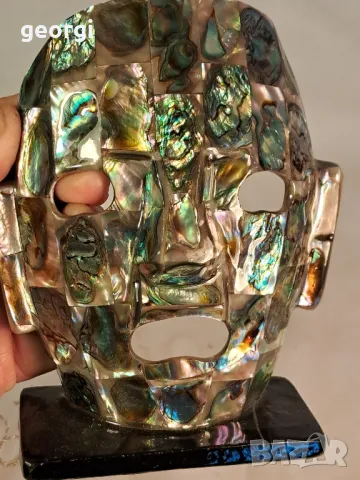 декоративна ацтекска маска 25/3, снимка 4 - Декорация за дома - 50090416