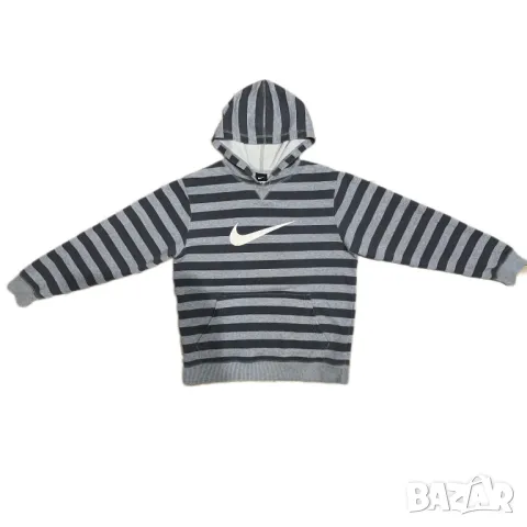 Оригинално мъжко горнище Nike Retro Swoosh | S размер, снимка 2 - Суичъри - 47090267