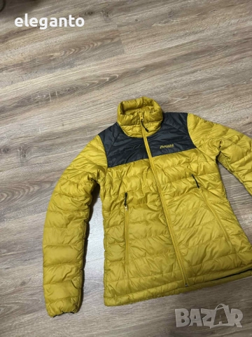Висок клас дамско хибридно пухено яке  Bergans Rabot365 Down 700CUIN  Light W Jacket Mustard Yellow , снимка 5 - Якета - 52839955