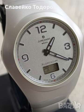 Junghans Mega Radio Aluminium , снимка 3 - Мъжки - 54019126