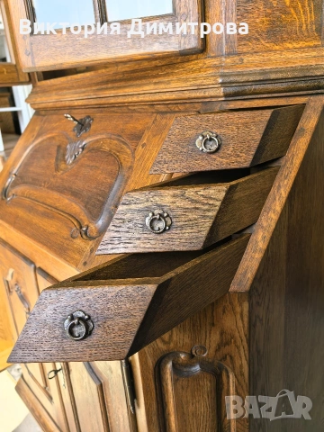 Антично Писалище / секретар, снимка 11 - Секции и витрини - 53866310
