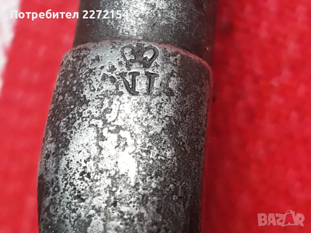 Армейски револвер пистолет Гасер с предпазител, снимка 7 - Антикварни и старинни предмети - 49773276