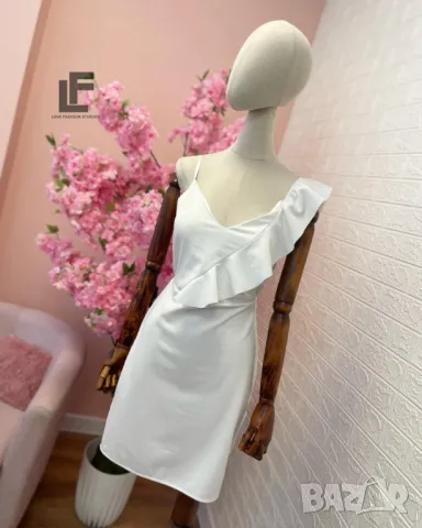 Рокля LFS Barbie White  , снимка 3 - Рокли - 50435254
