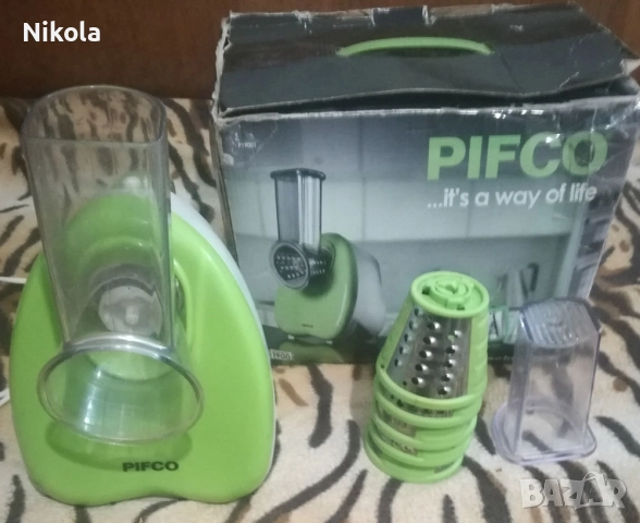 Мултифункционално Електрическо Ренде за Зеленчуци PIFCO Multi-Chopper P19001