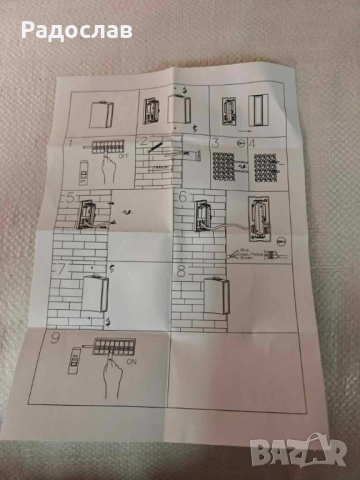 Висококачествена LED стенна лампа Luna Lighting – 11W, 3000K, 300 lm., снимка 5 - Лампи за стена - 51787370