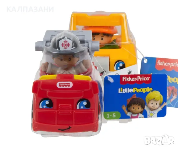 Литъл пийпъл: Малки колички, асортимент Fisher-Price® GGT33, снимка 1 - Коли, камиони, мотори, писти - 48880243