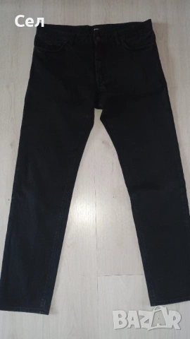 Оригинални черни дънки Boss 36н, снимка 6 - Дънки - 53925772