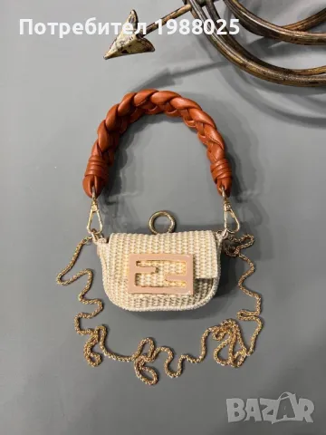 Fendi мини чанта, снимка 16 - Чанти - 46931051