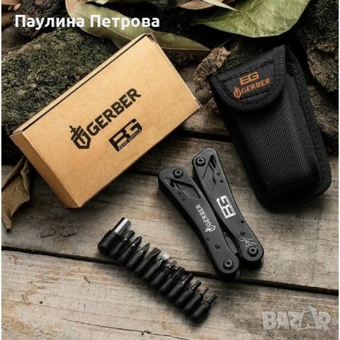 МУЛТИТУЛ КЛЕЩИ GERBER BEAR GRYLLS, снимка 3 - Ножове - 45984201