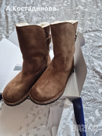 Birkenstock Uppsala Shearling EUR 38, снимка 2 - Дамски ботуши - 53636914