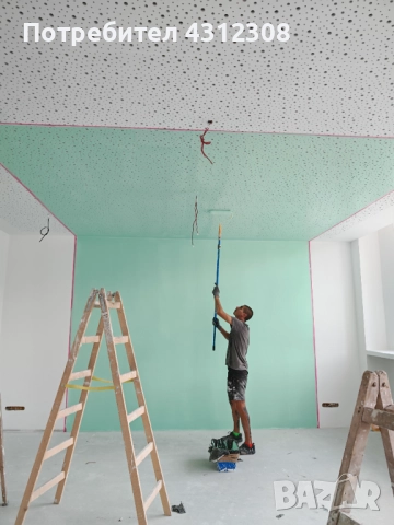Шпакловка боядисване високо качество и професионализъм , снимка 6 - Бояджийски услуги - 52131868